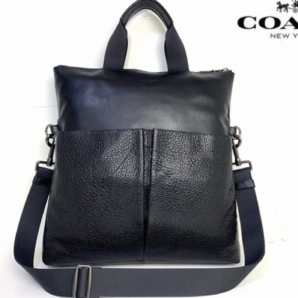 Coach Charles fold over tote - Picture 1 of 8